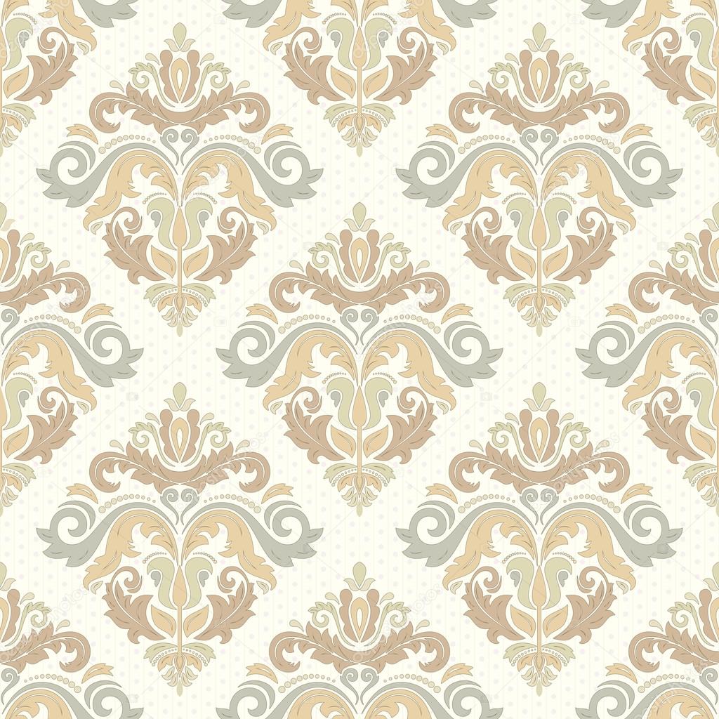 Damask Seamless Vector Pattern