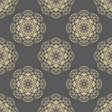 çiçek sorunsuz vektör desen