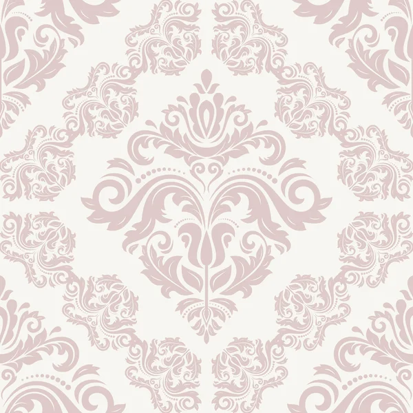 Motif vectoriel sans couture Damas — Image vectorielle