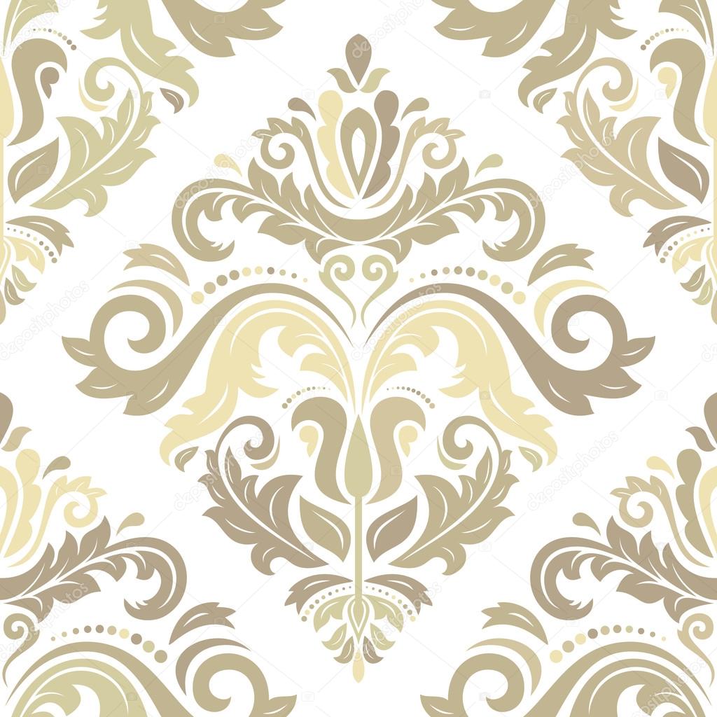 Damask Seamless Vector Pattern