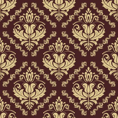 damasko sorunsuz vektör desen