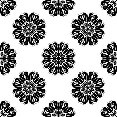 çiçek sorunsuz vektör desen