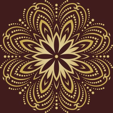 soyut vektör desen şark