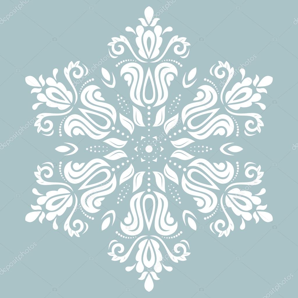 Orient Abstract Vector Pattern