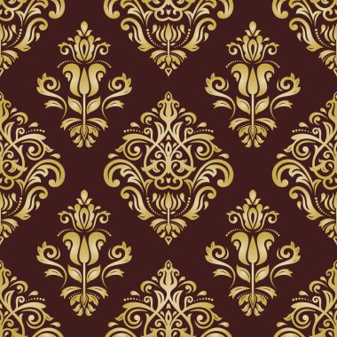 damasko sorunsuz vektör desen