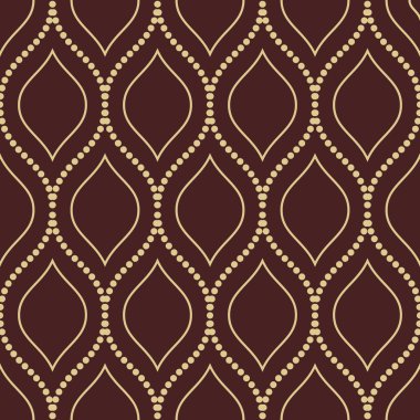 Geometrik Kusursuz Vektör Deseni