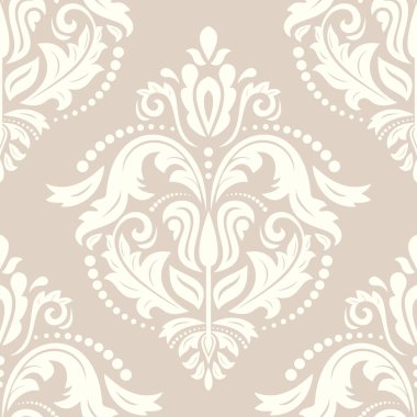 damasko sorunsuz vektör desen