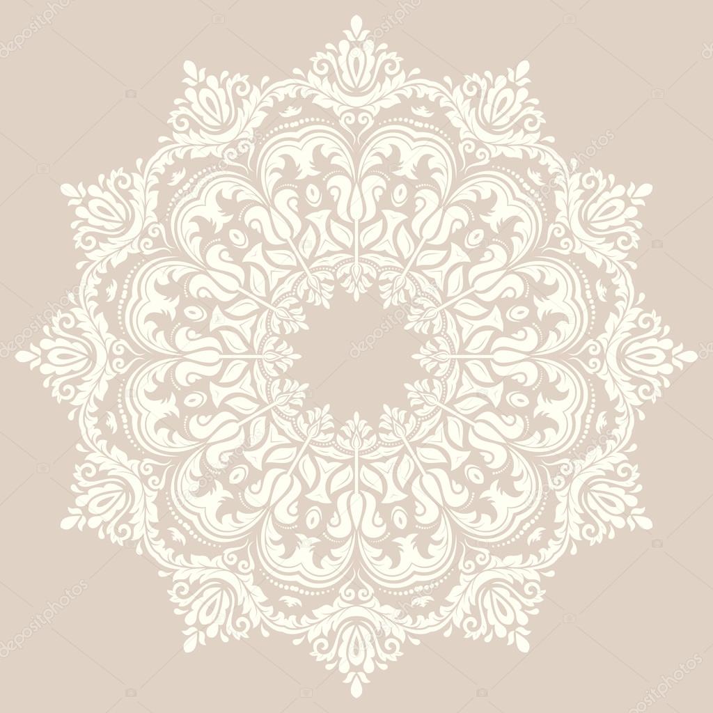 Orient Abstract Vector Pattern