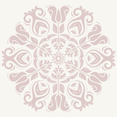 Çiçek Vektörü Soyut Deseni