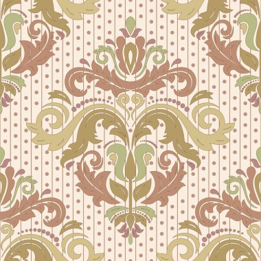 damasko sorunsuz vektör desen
