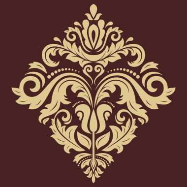 soyut vektör desen şark