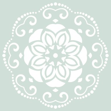 soyut vektör desen şark