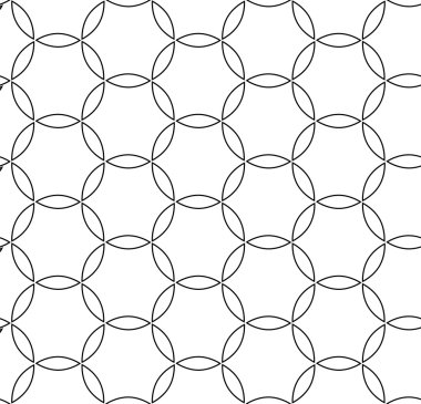 Geometrik Kusursuz Vektör Deseni