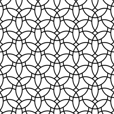 Geometrik Kusursuz Vektör Deseni