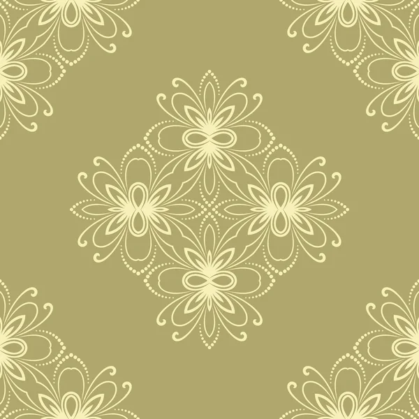 Floral Seamless Vector Pattern — Stock Vector