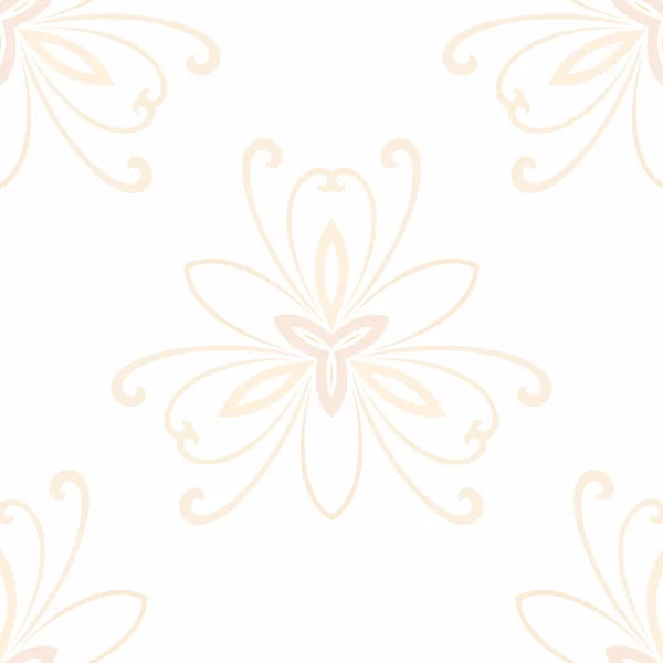 Patrón vectorial sin costura floral — Archivo Imágenes Vectoriales