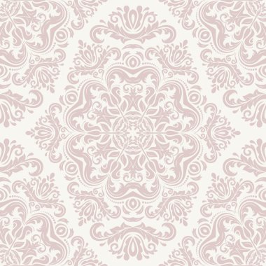 Damasko Seamless pembe modeli