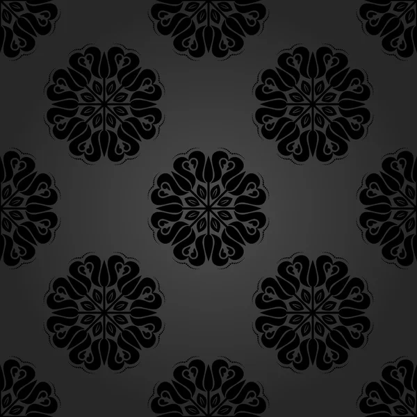 Floral Seamless Vector Pattern — Stock Vector