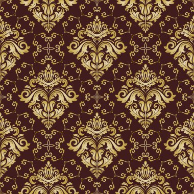 Çiçeksiz Kusursuz Vektör Deseni