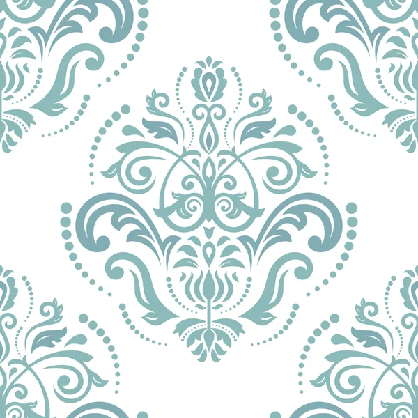 stock vector Floral Fine Seamless Vector Green Pattern