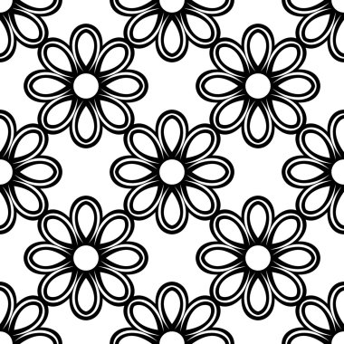Çiçeksiz Kusursuz Vektör Deseni