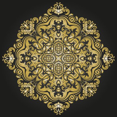 soyut vektör desen şark