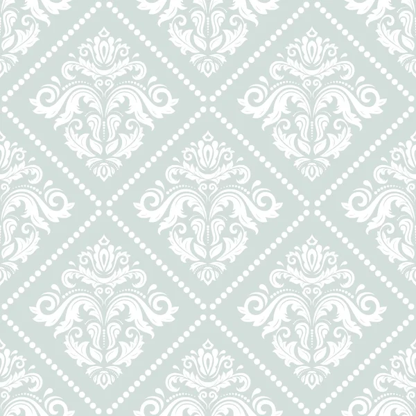 Damask Seamless Vector Pattern — Stock Vector