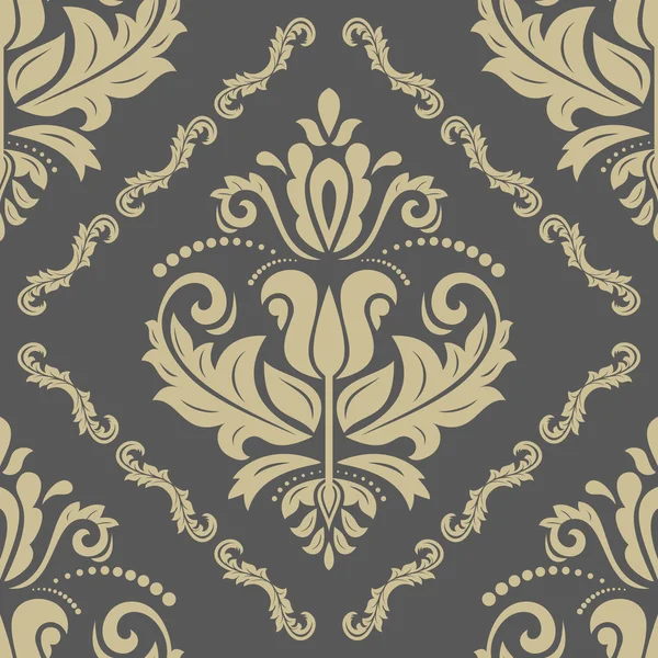 Damask Seamless  Pattern — Stock Photo, Image