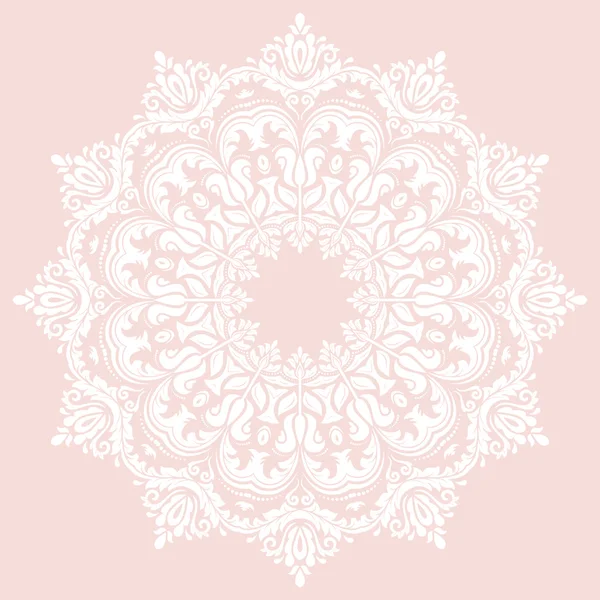 Damask Vector Oriental Pattern — Stock Vector