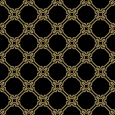Geometrik Kusursuz Vektör Soyut Deseni