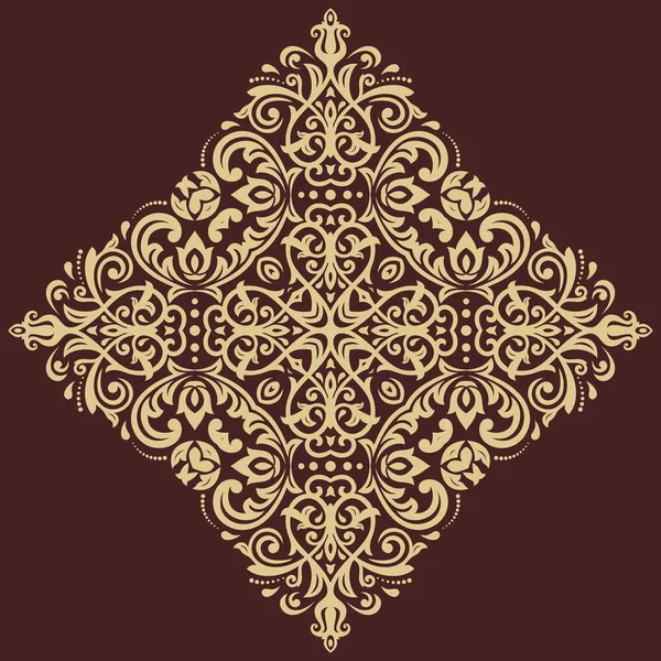 Doğulu Soyut Vektör Deseni