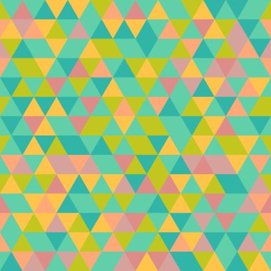 Geometrik Kusursuz Vektör Deseni