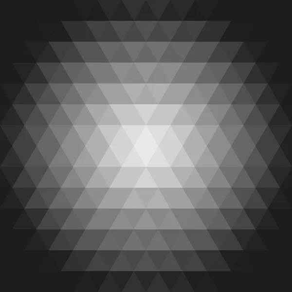 Modèle vectoriel géométrique avec triangles — Image vectorielle
