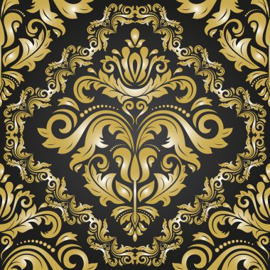 damasko sorunsuz vektör desen