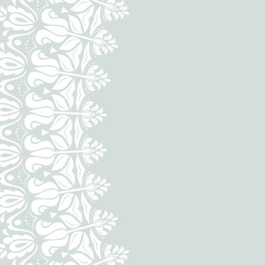 çiçek modern vektör çerçeve