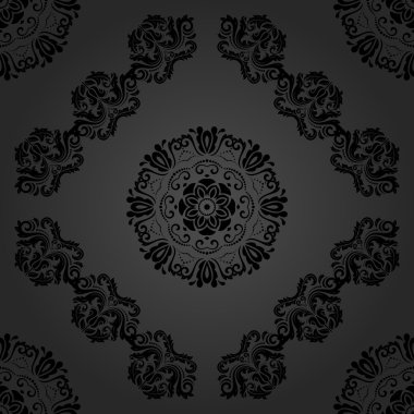 Sorunsuz oryantal vektör arka plan