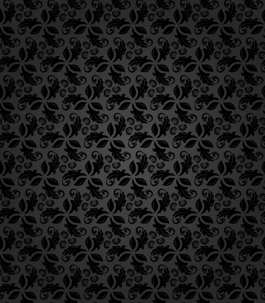 Vectorielle continue Fine floral Pattern — Image vectorielle