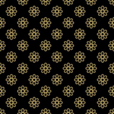 Çiçeksiz Kusursuz Vektör Deseni