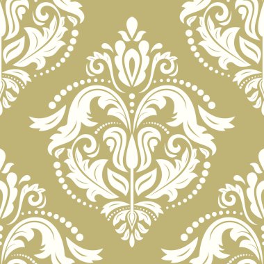 damasko sorunsuz vektör desen