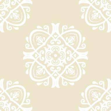 Sorunsuz oryantal vektör arka plan