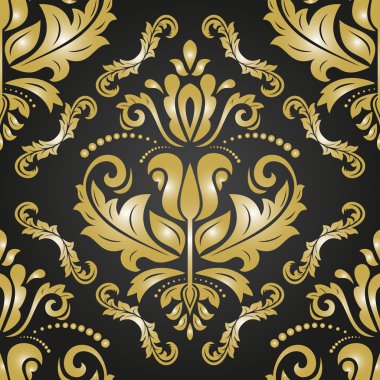 Damasko Seamless altın modeli