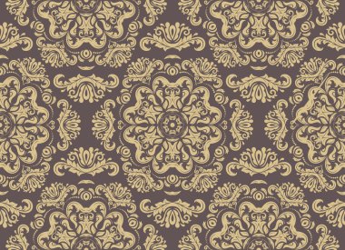 damasko sorunsuz vektör desen
