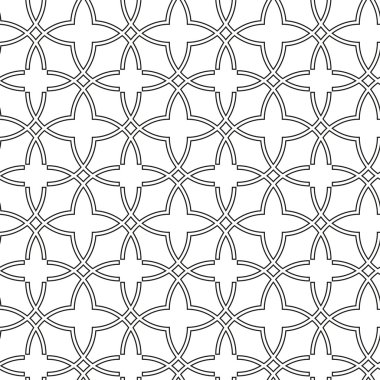 Geometrik Kusursuz Vektör Deseni