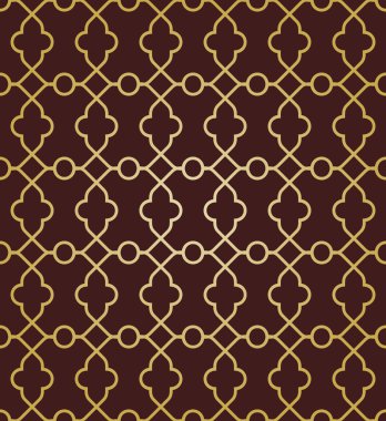 Geometrik Kusursuz Vektör Deseni