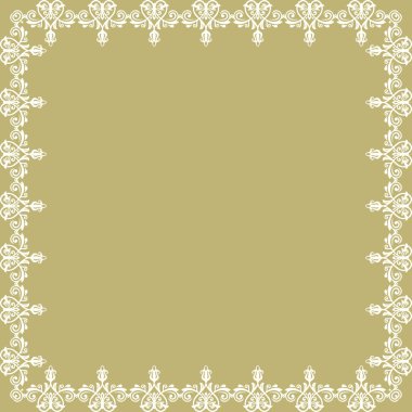 çiçek modern vektör çerçeve