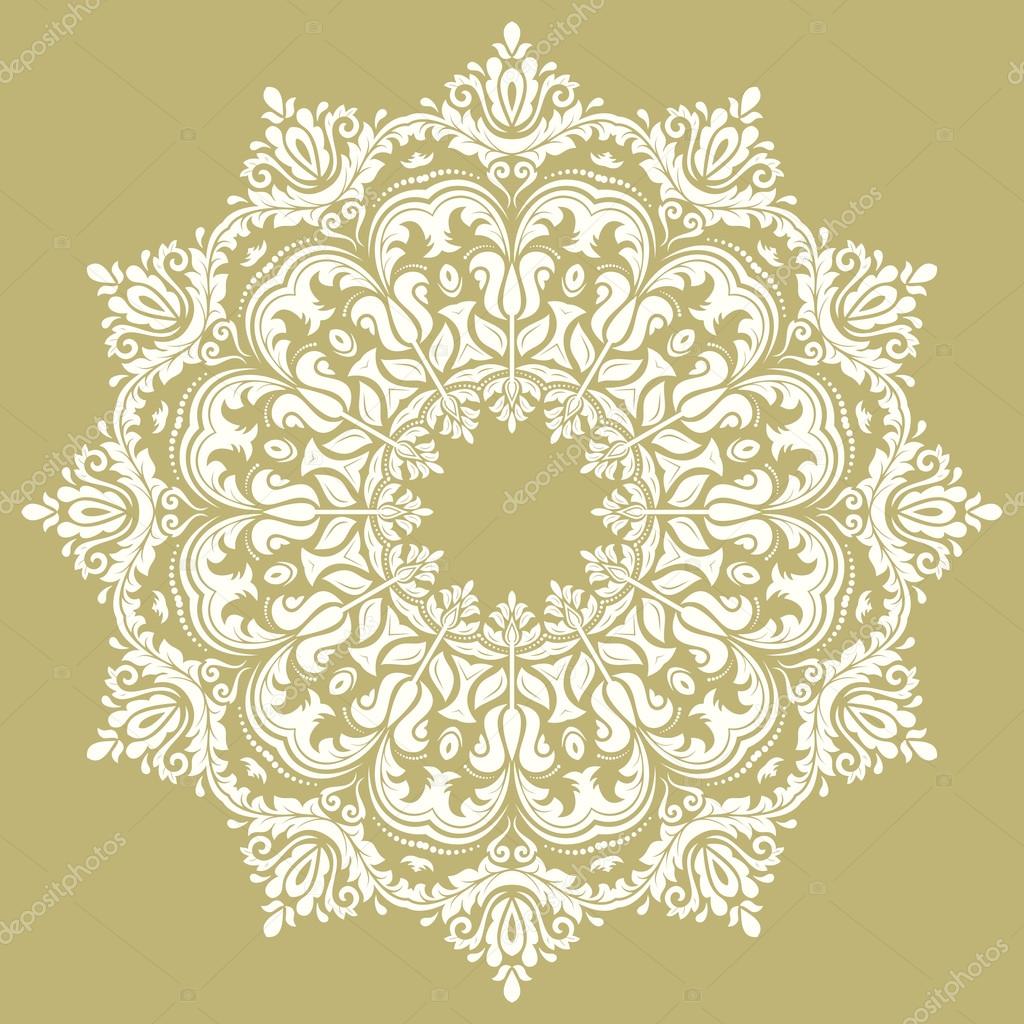 Damask Vector Oriental Pattern