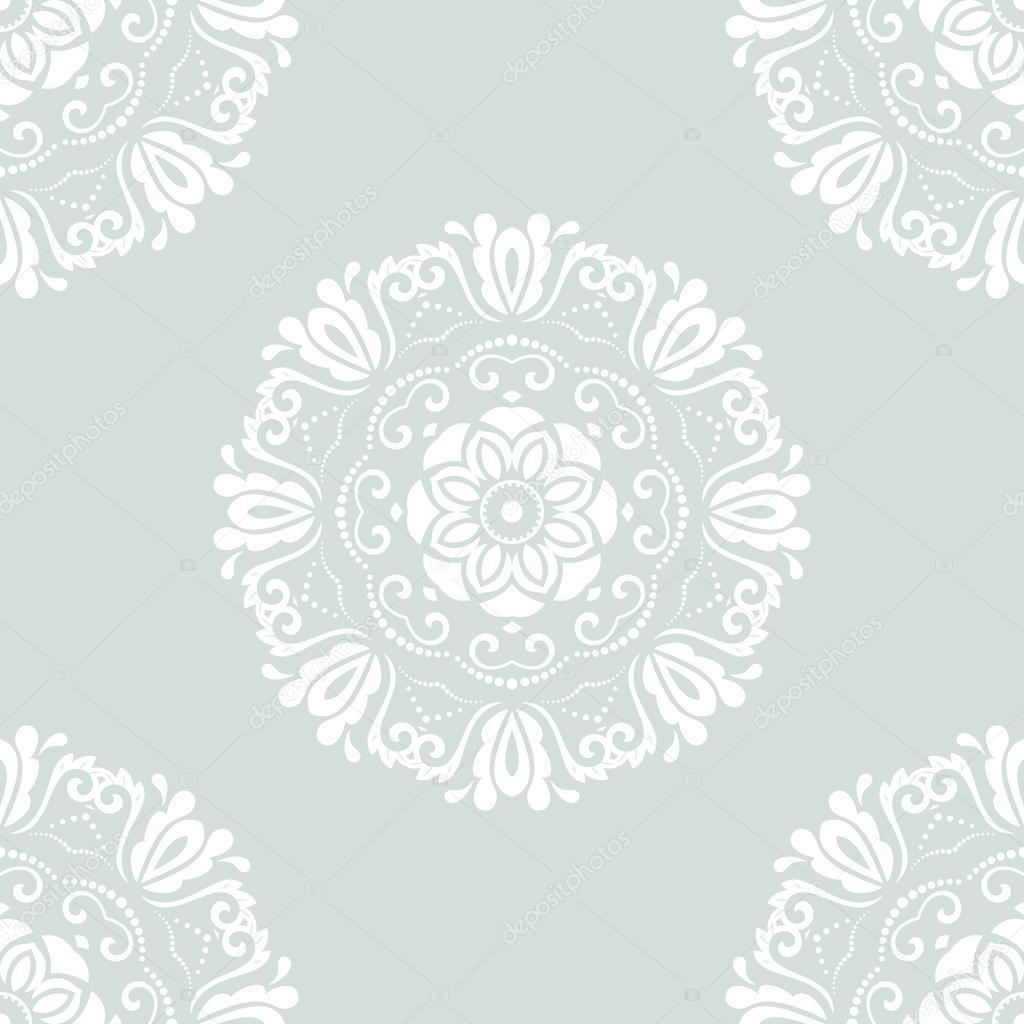 Damask Seamless Vector Pattern