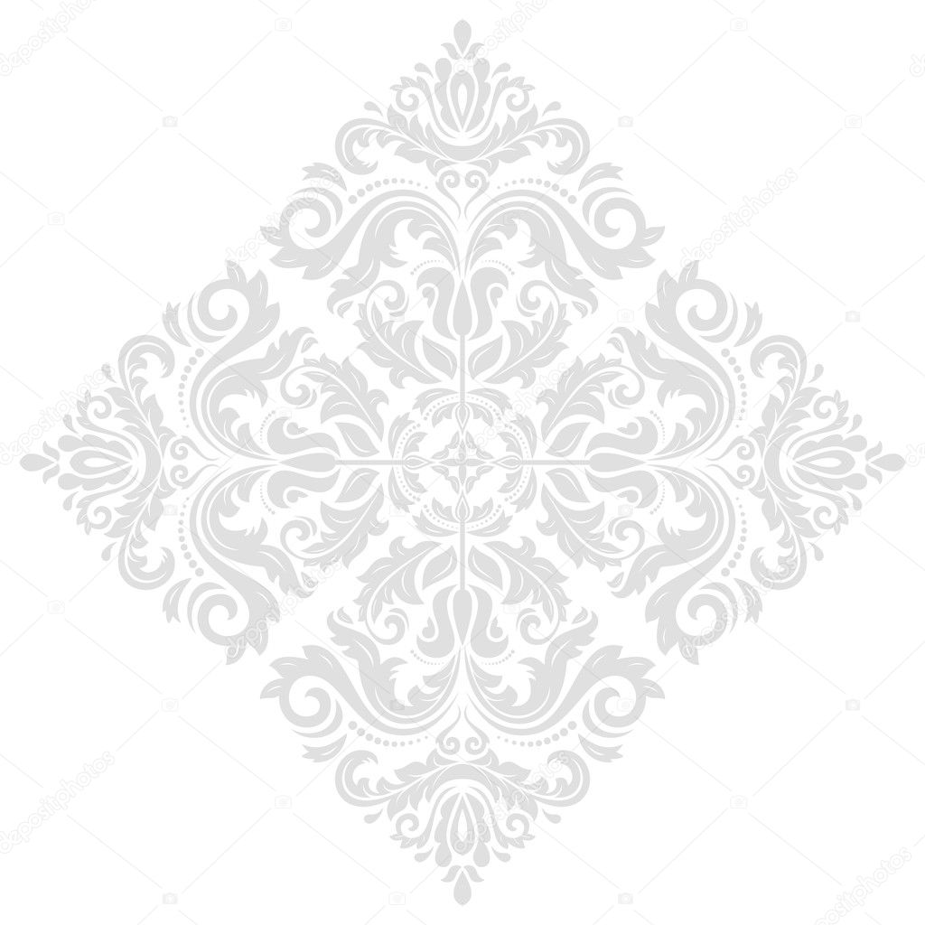 Damask Vector Oriental Pattern