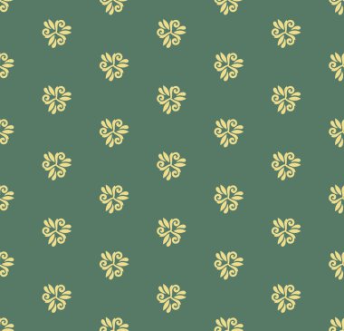 Çiçeksiz Kusursuz Vektör Deseni