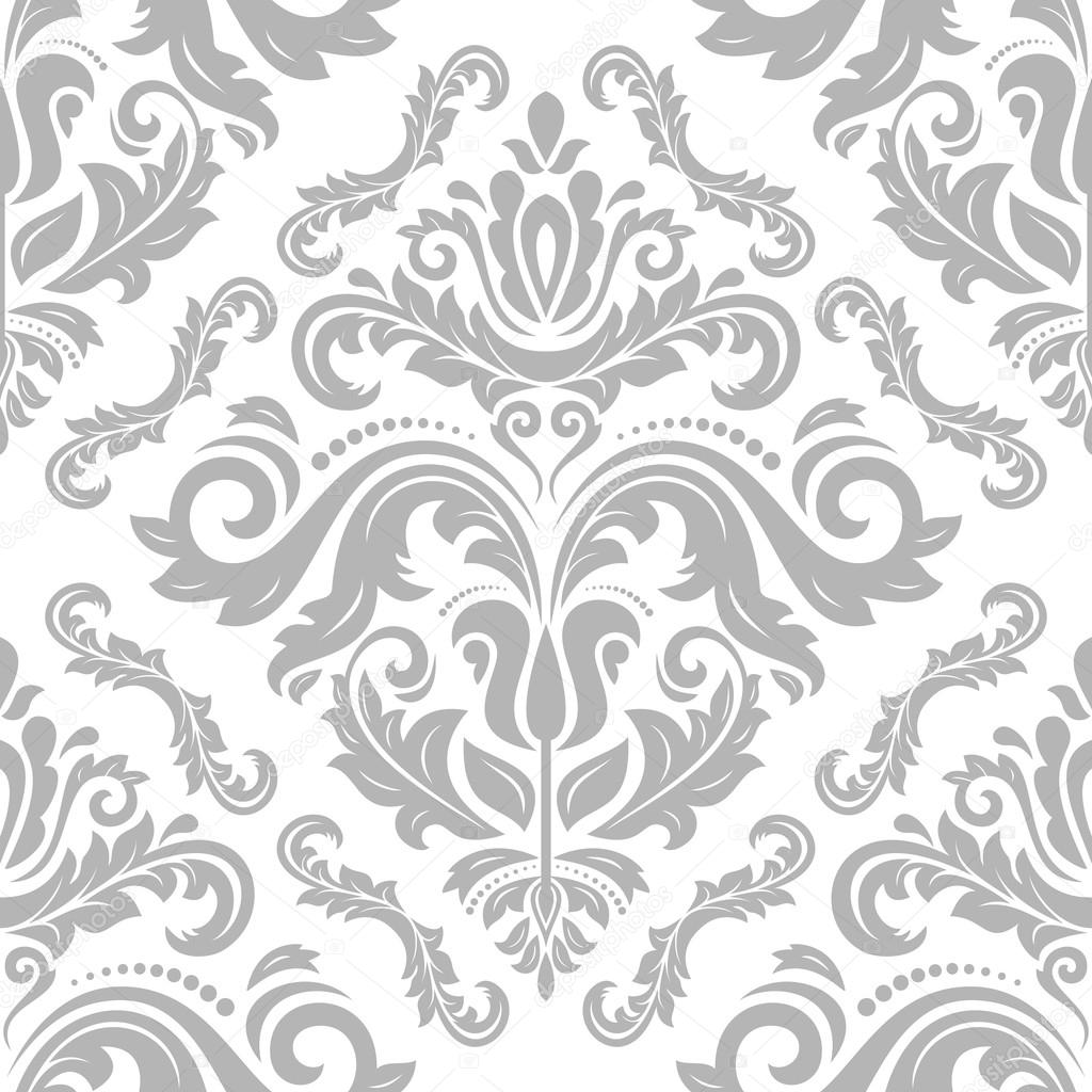 Damask Seamless Vector Pattern